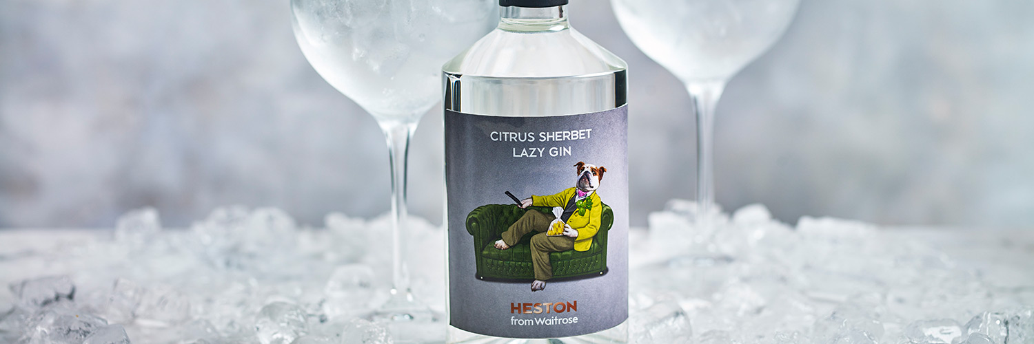 Heston Blumenthal Introduces New Citrus Sherbet Lazy Gin at Waitrose
